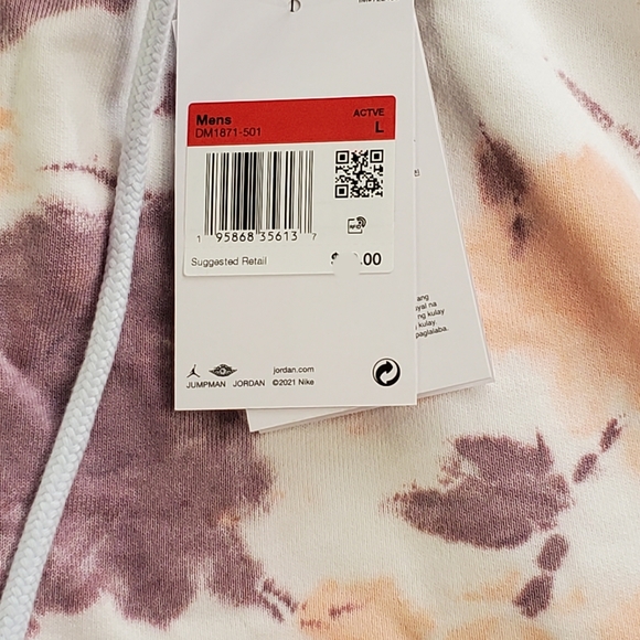 Jordan Size L Sport DNA All Over Print Shorts - Picture 4 of 10